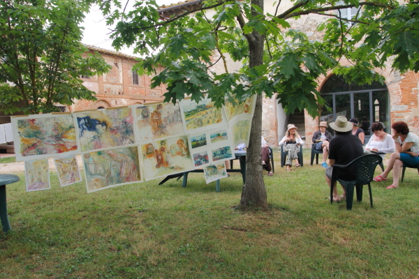 Travelling with meaning : a painting workshop in Italy