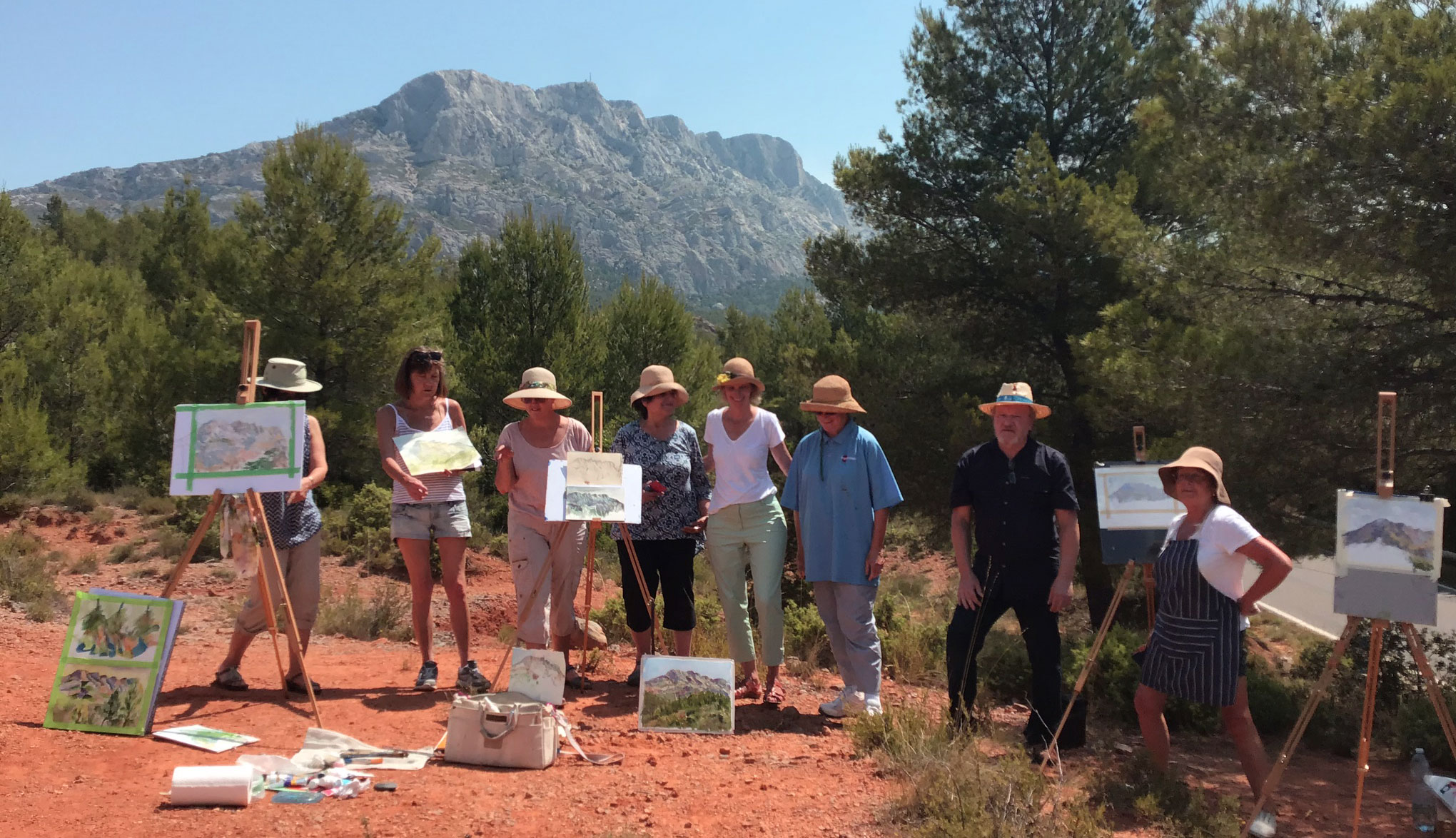 Painting Italy and France Art Courses Tuscany Provence