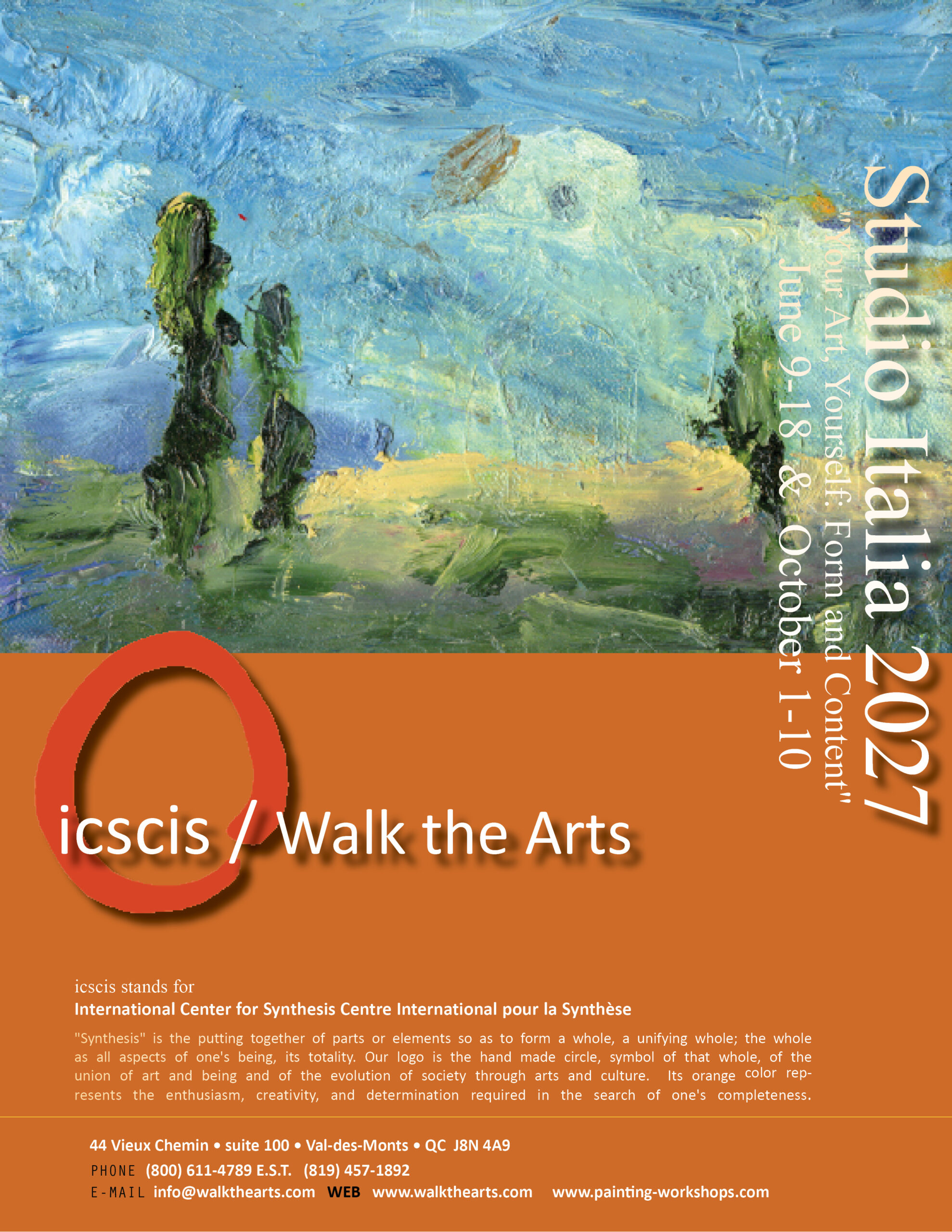 Studio Italia art workshop in Tuscany